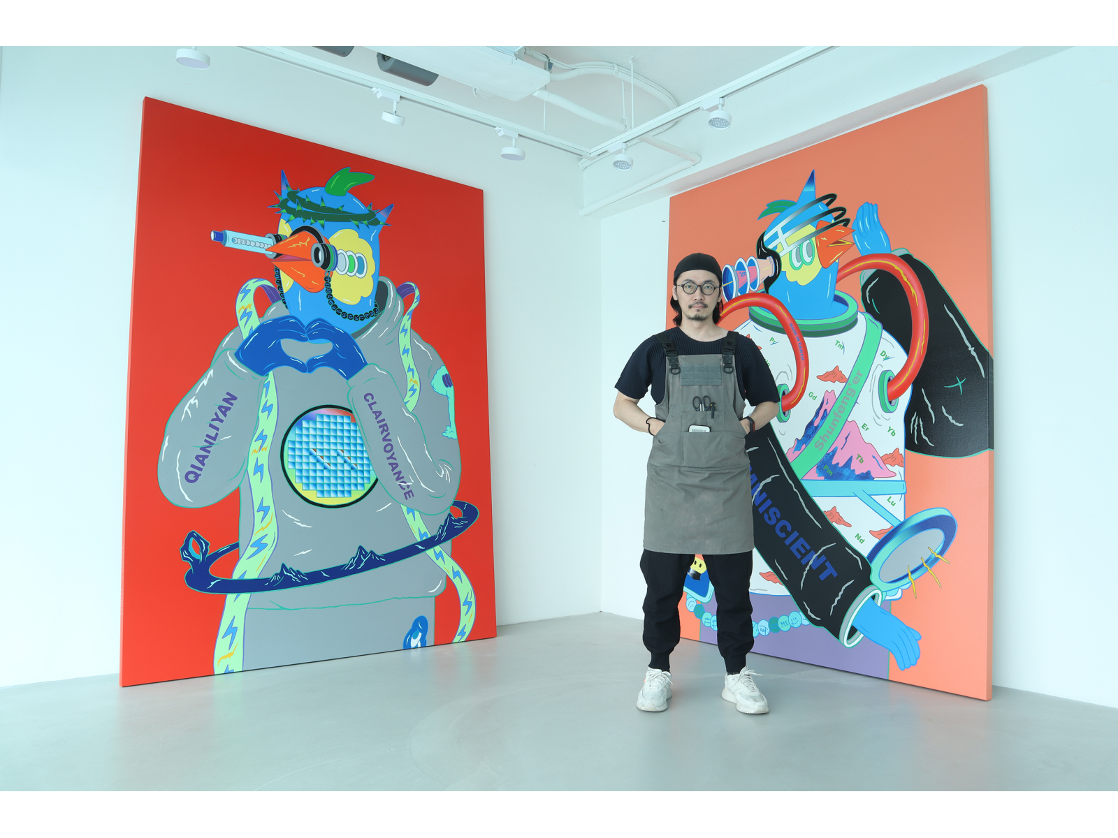 張騰遠CHANG Tengyuan 2023.5.23 Studio  (圖 / 嘉義市立美術館)